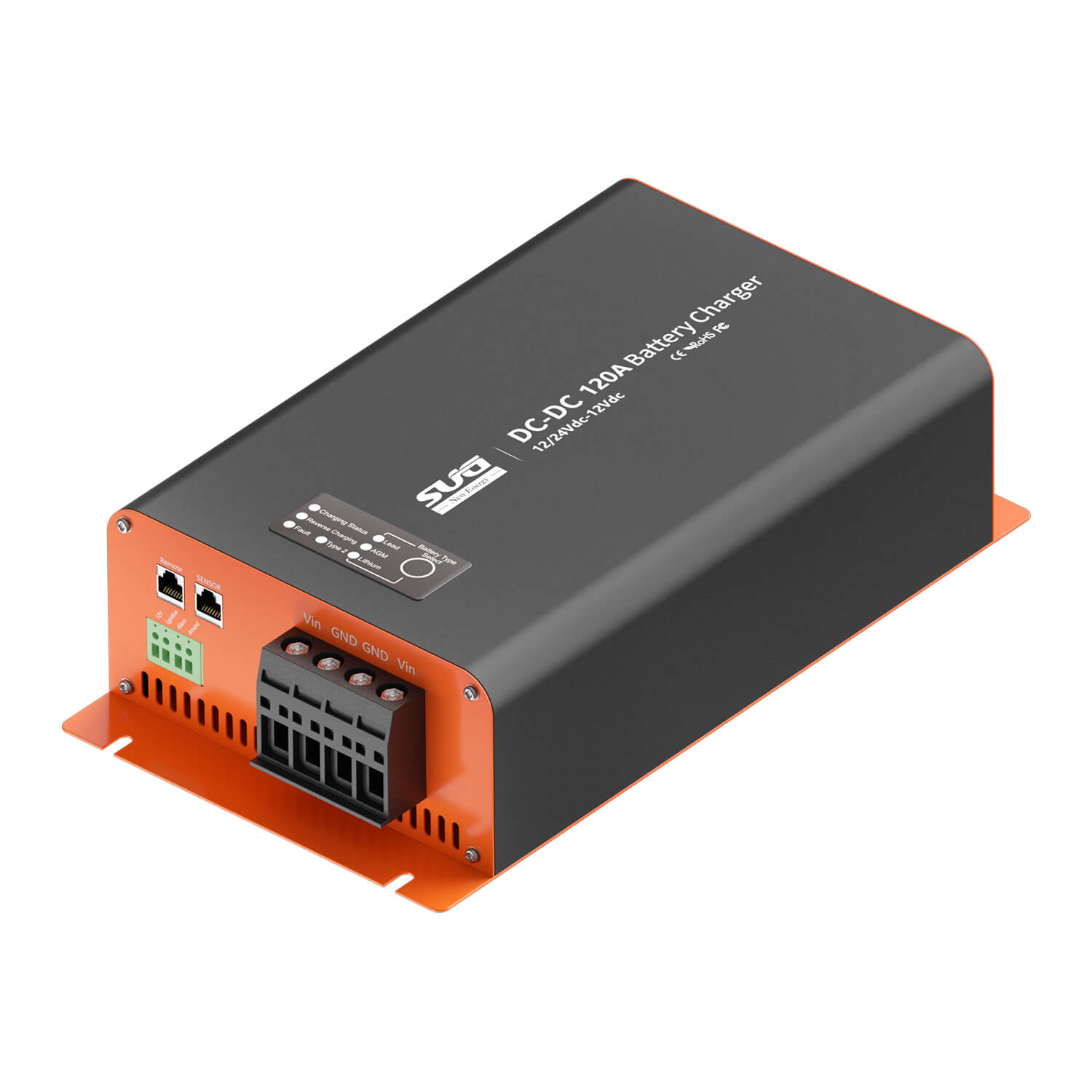 SDC DC to DC Dual Battery Charger 12/24VCD-12VCD-120A